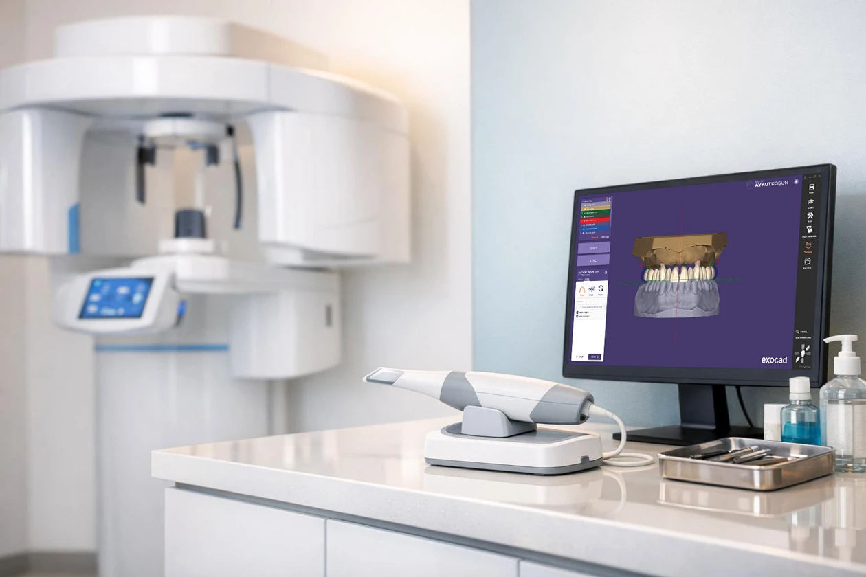Digital 3D planning for dental implant treatment
